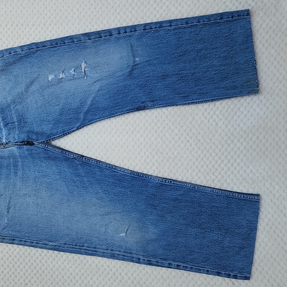 Nwt Levi's RE/DONE High Rise Distressed Stovepipe Jeans - Picture 4 of 16